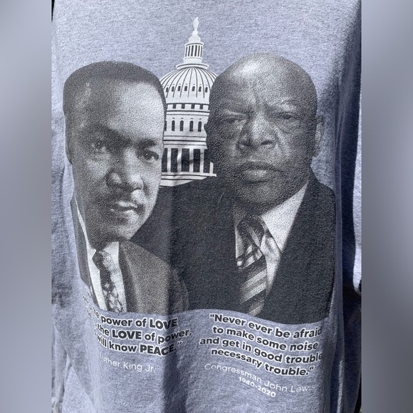 Long Sleeve MLK & John Lewis Inspiration Shirt - Picture 10 of 16